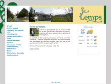 Tablet Screenshot of lemps-ardeche.fr